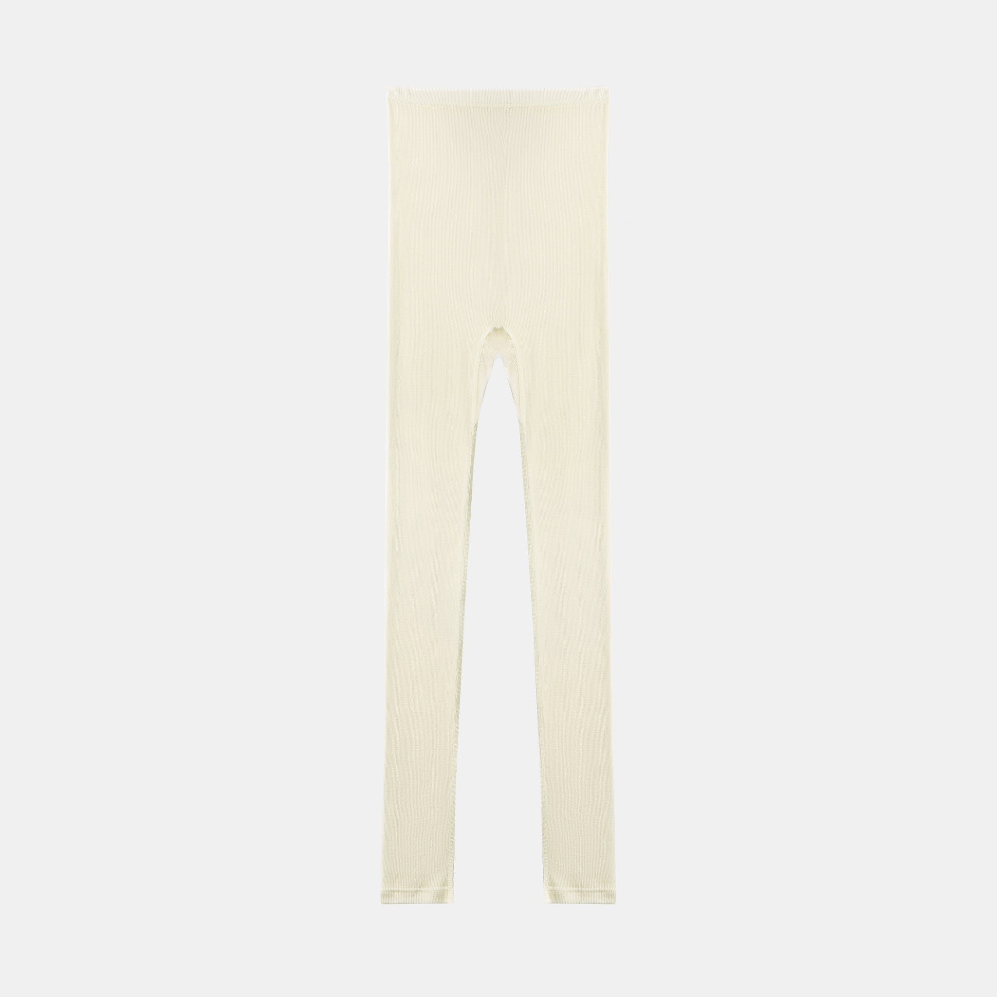 【luxe by mujyu】メリノウール100%リブ レギンス<br><span style="color: red;">今ならまとめ買いで5%OFF</span>