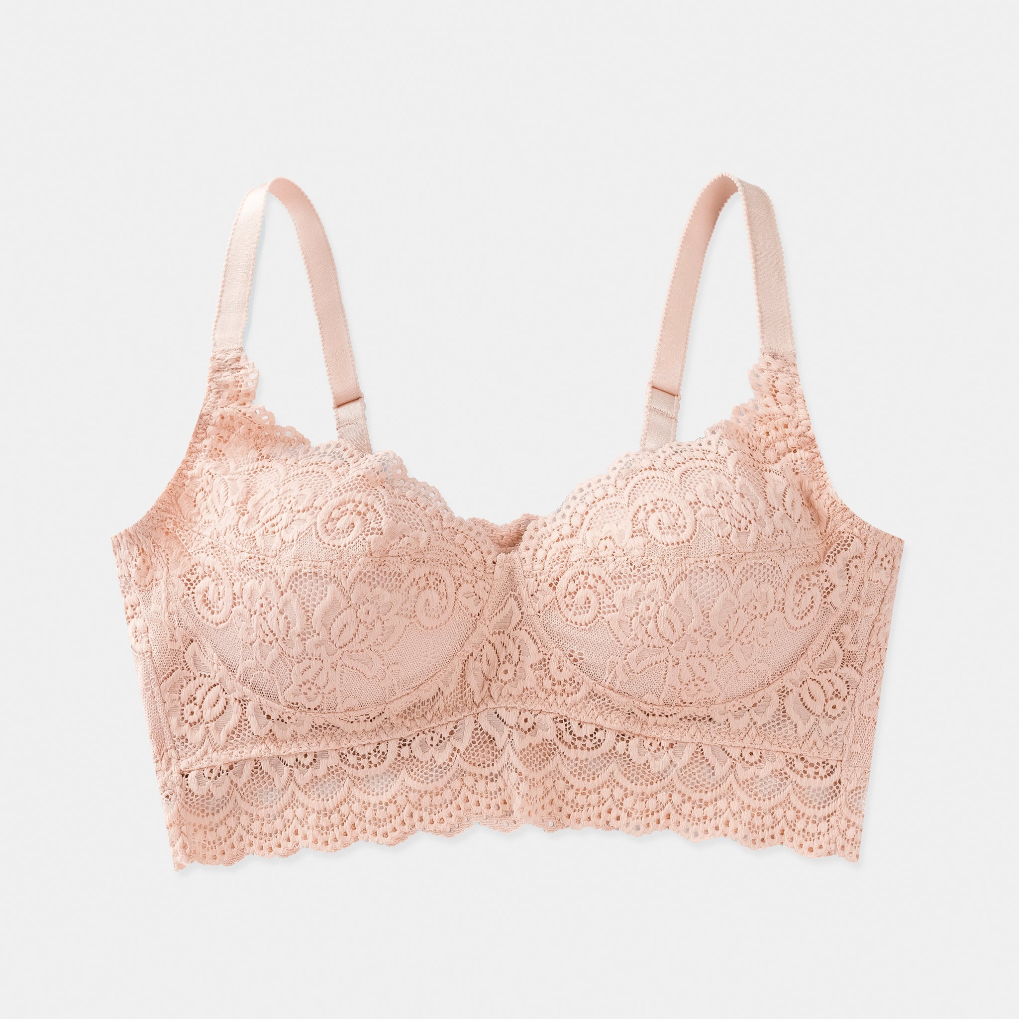 ノンワイヤーレーシーブラ〈カンパニュラ〉