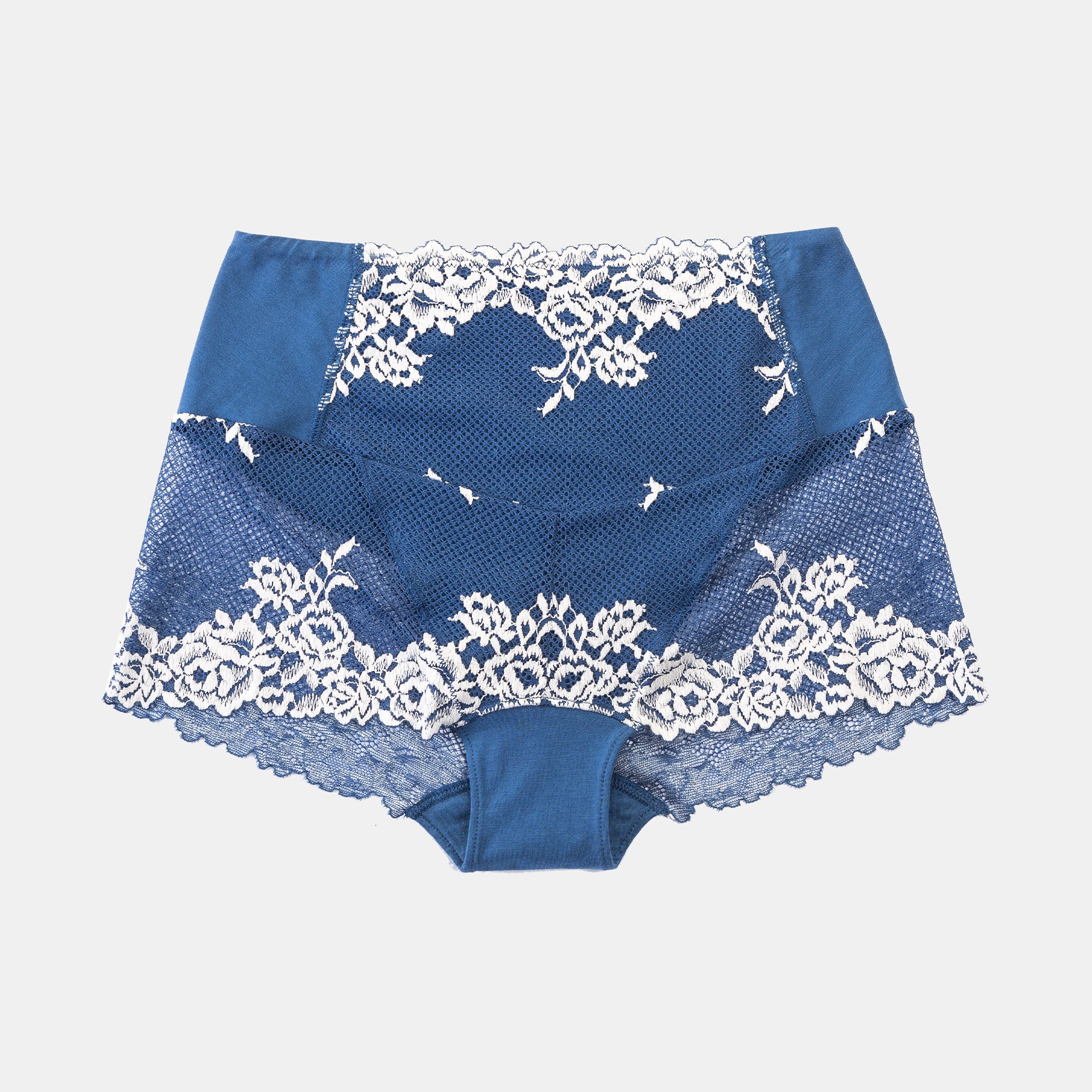 レーシーローレグショーツ〈ホワイトローズ〉