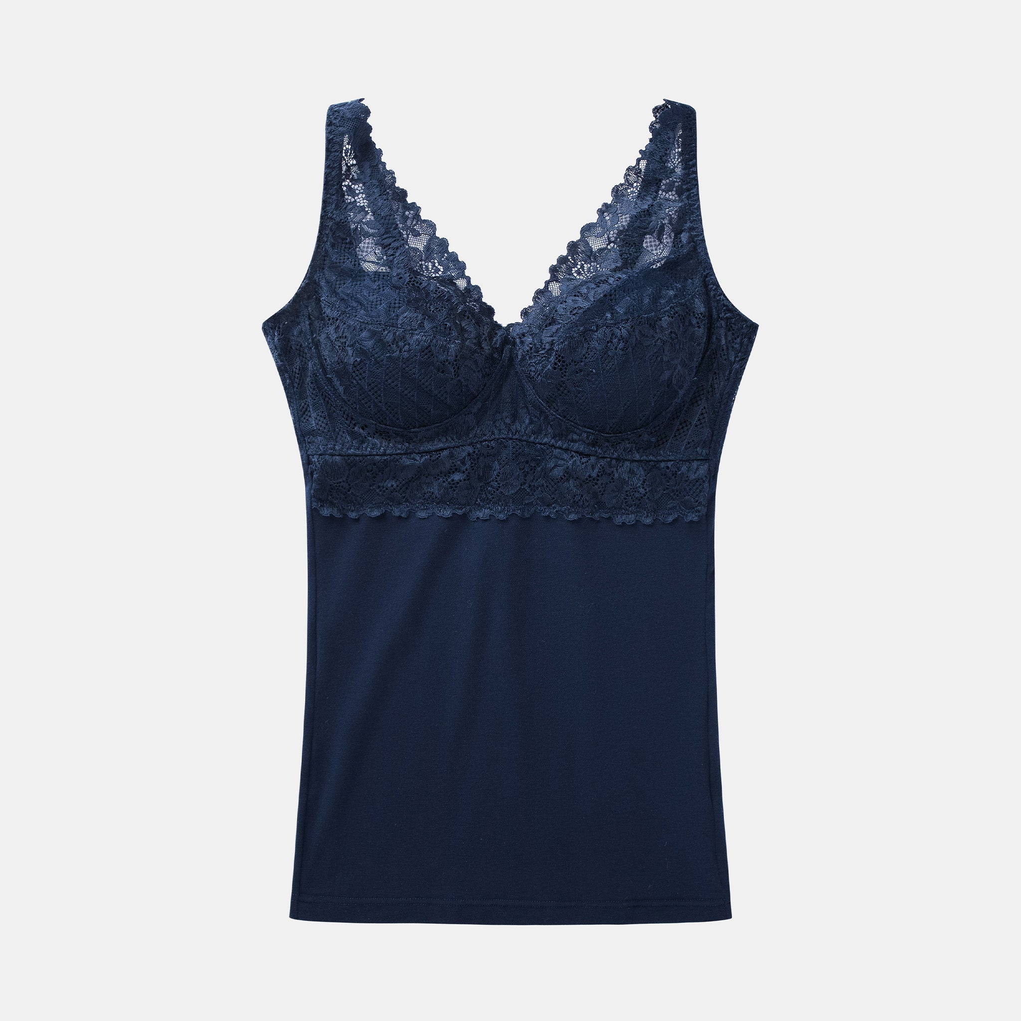 【30%OFF】<br>ノンワイヤーレーシーブラレットキャミ〈ガーデニア〉