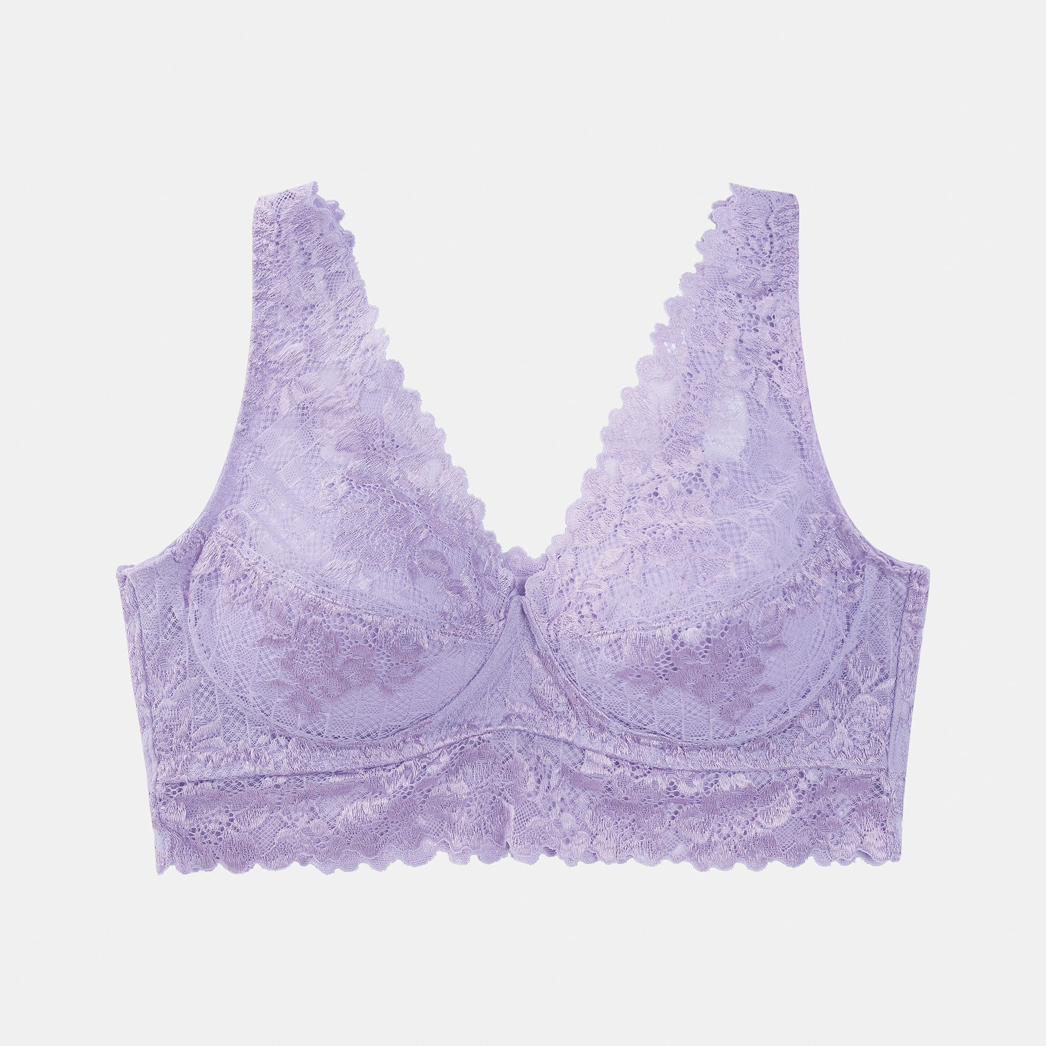 <30% OFF> <br>ノンワイヤーレーシーブラレット〈ガーデニア〉
