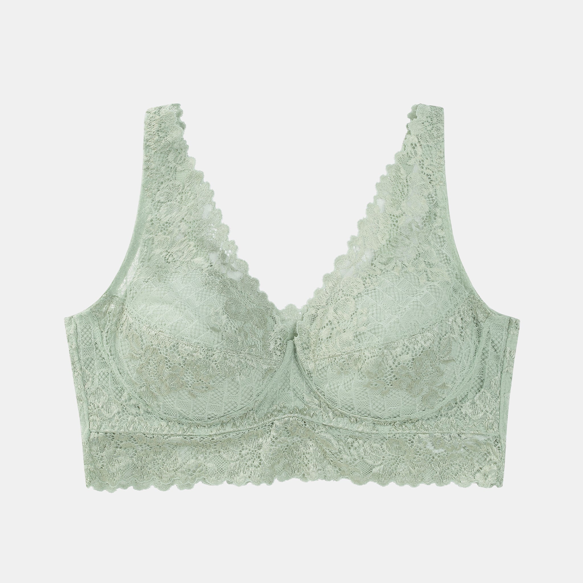 <30% OFF> <br>ノンワイヤーレーシーブラレット〈ガーデニア〉