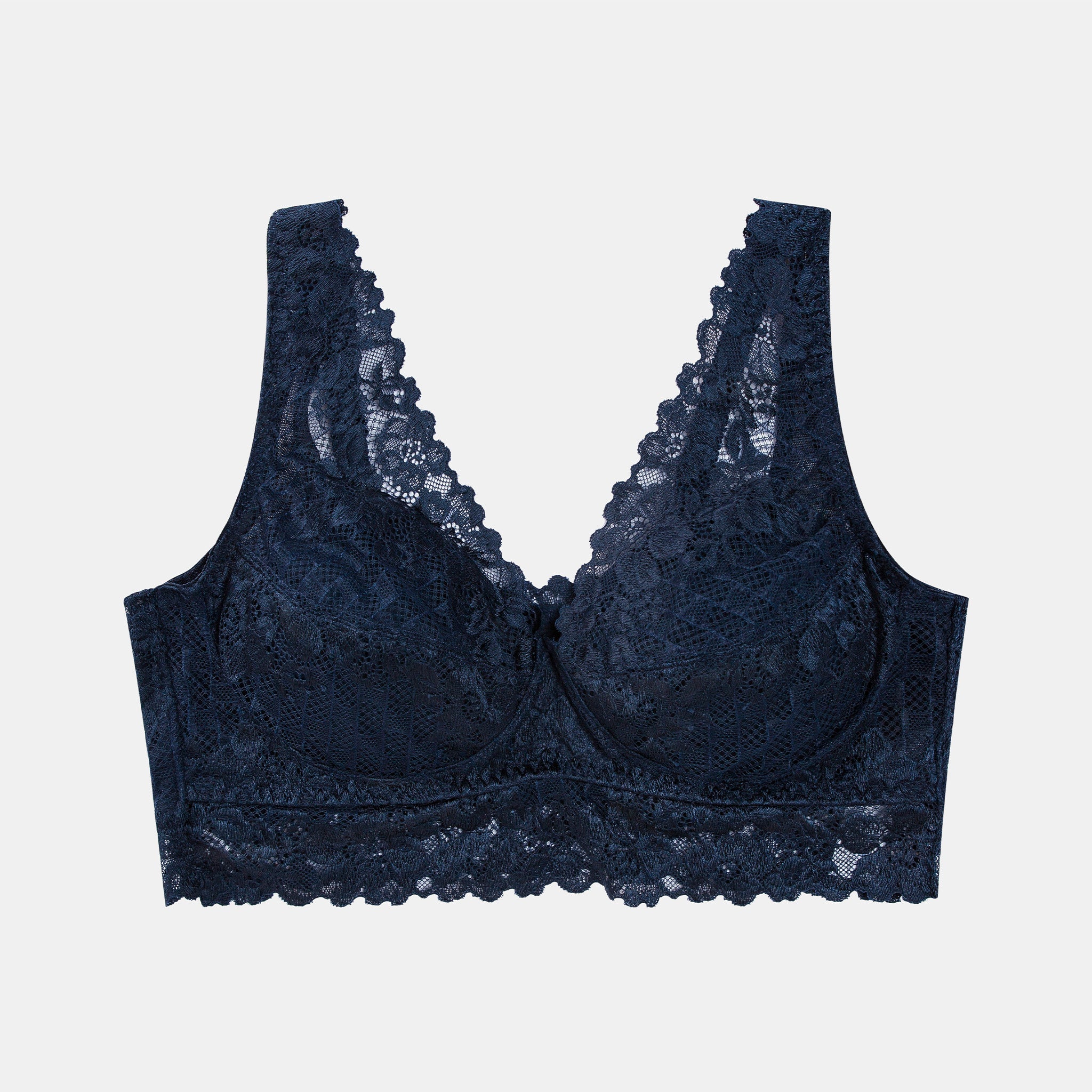 <30% OFF> <br>ノンワイヤーレーシーブラレット〈ガーデニア〉