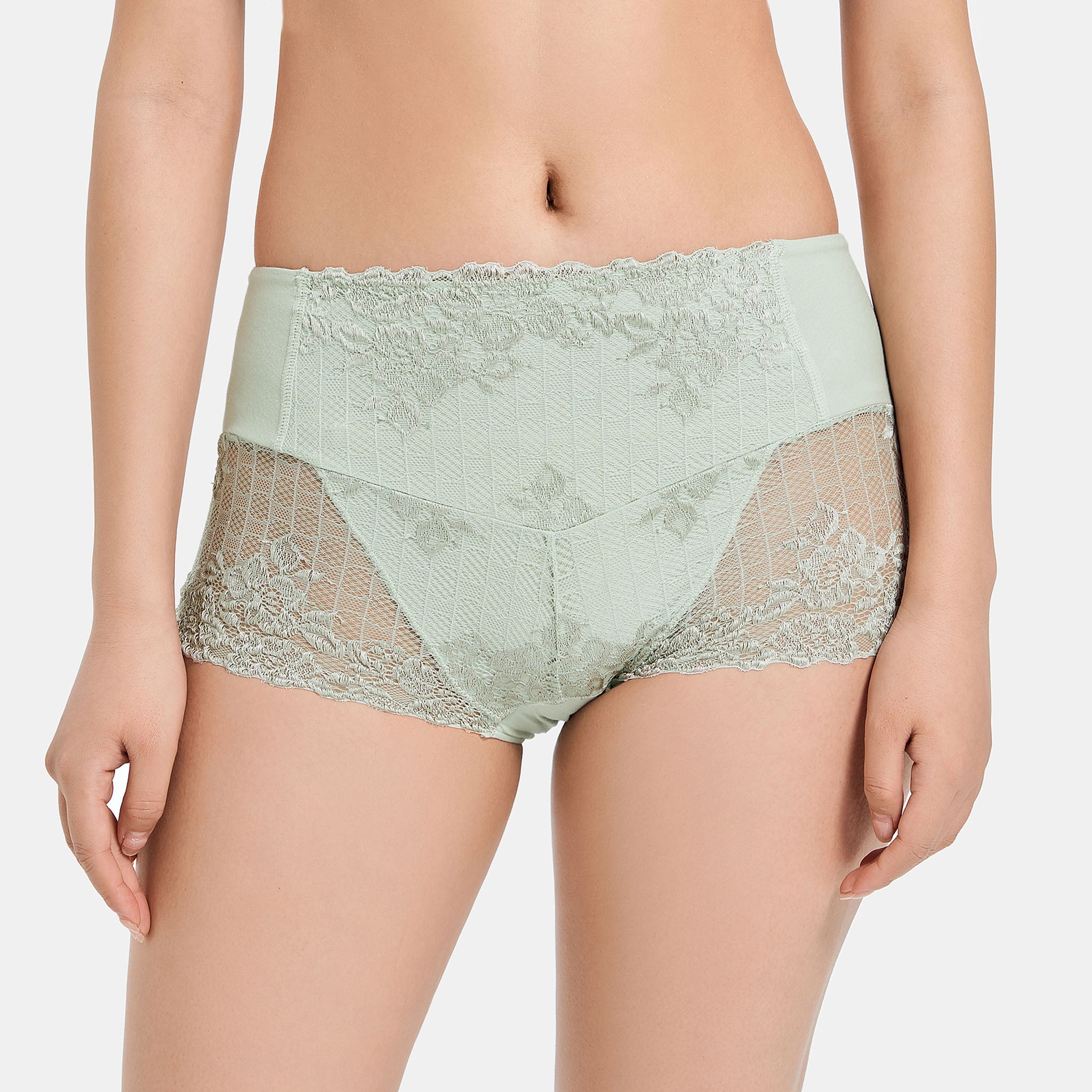 レーシーローレグショーツ〈ガーデニア〉