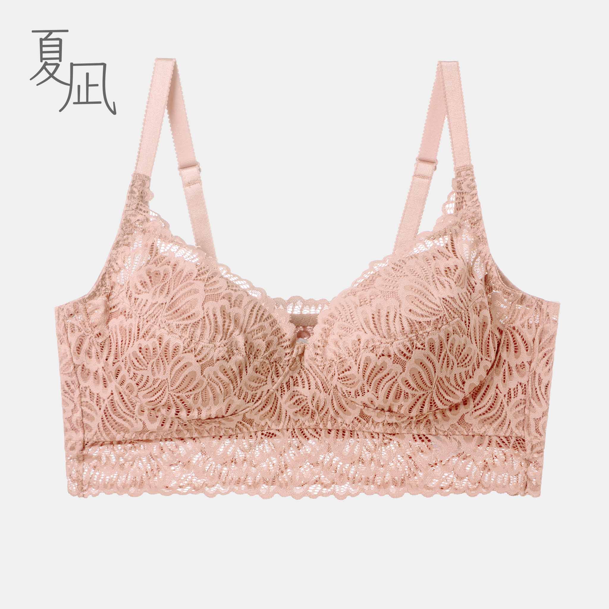 ノンワイヤーレーシーブラ<br>〈夏凪ダリア〉