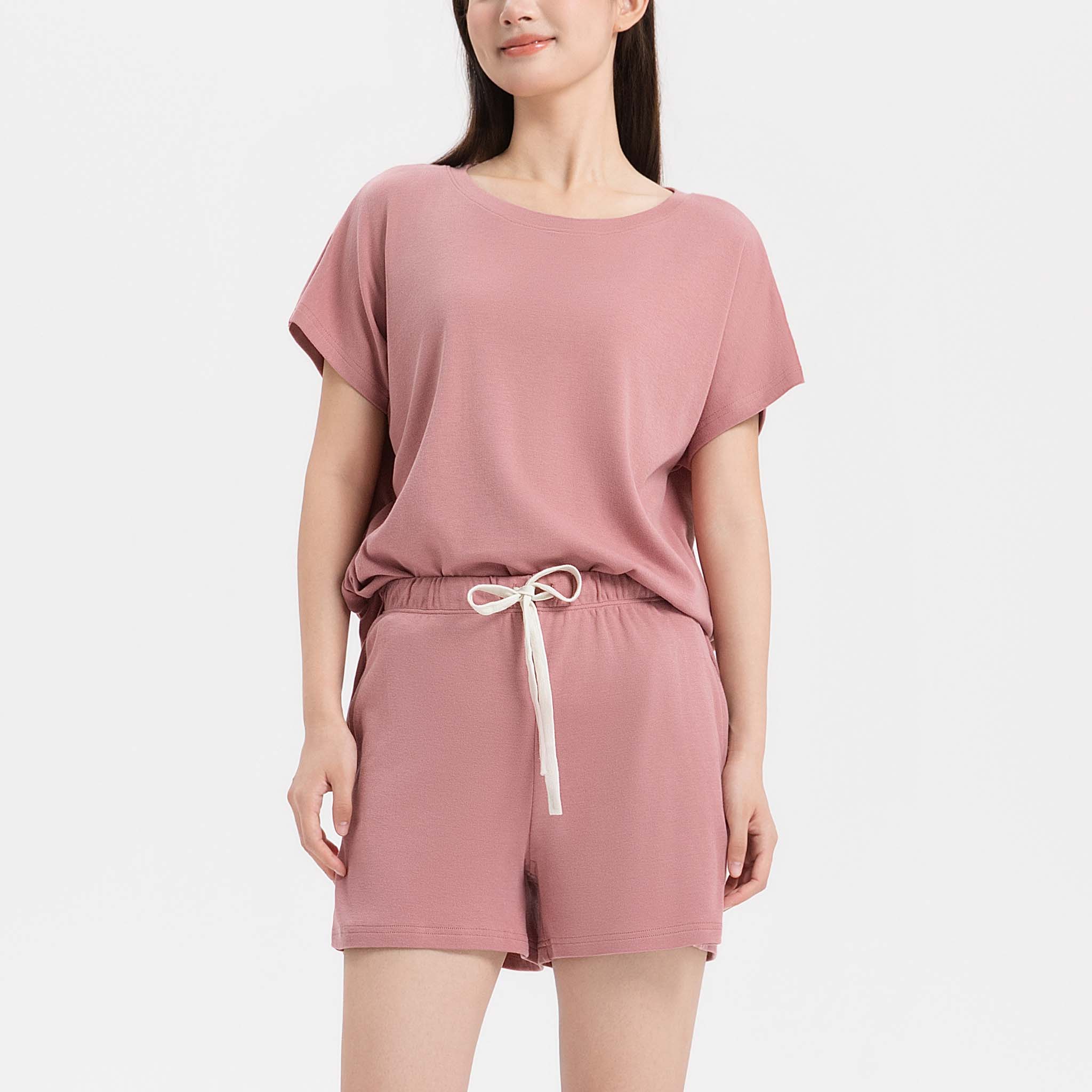 【30%OFF】<br>綿100% オーバーサイズTシャツ<br><夏凪ラウンジウェア>