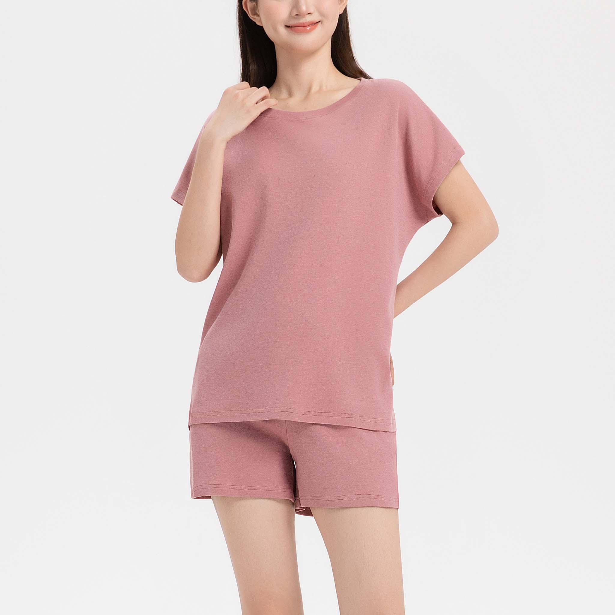 【30%OFF】<br>綿100% ショートパンツ<br><夏凪ラウンジウェア>