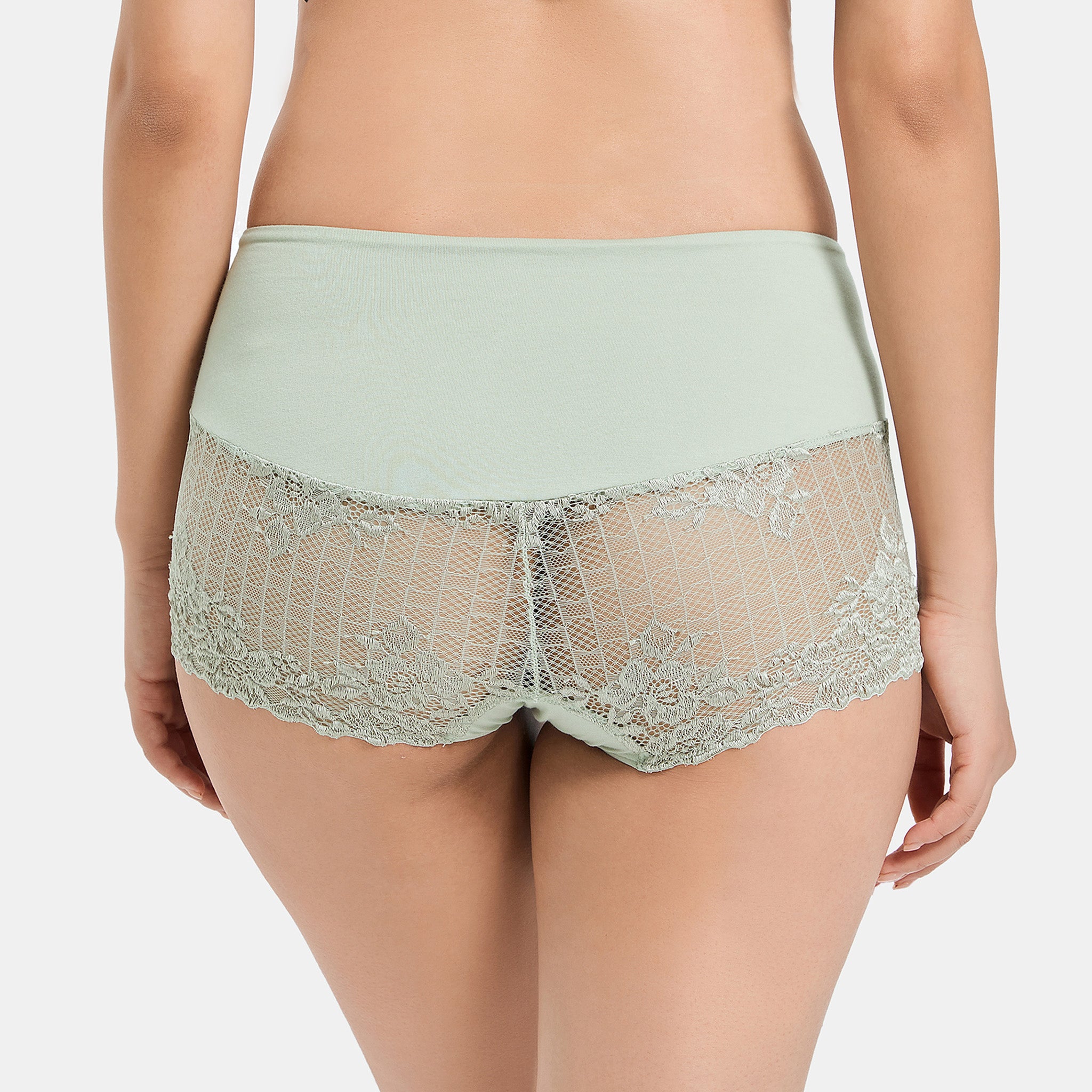 レーシーローレグショーツ〈ガーデニア〉