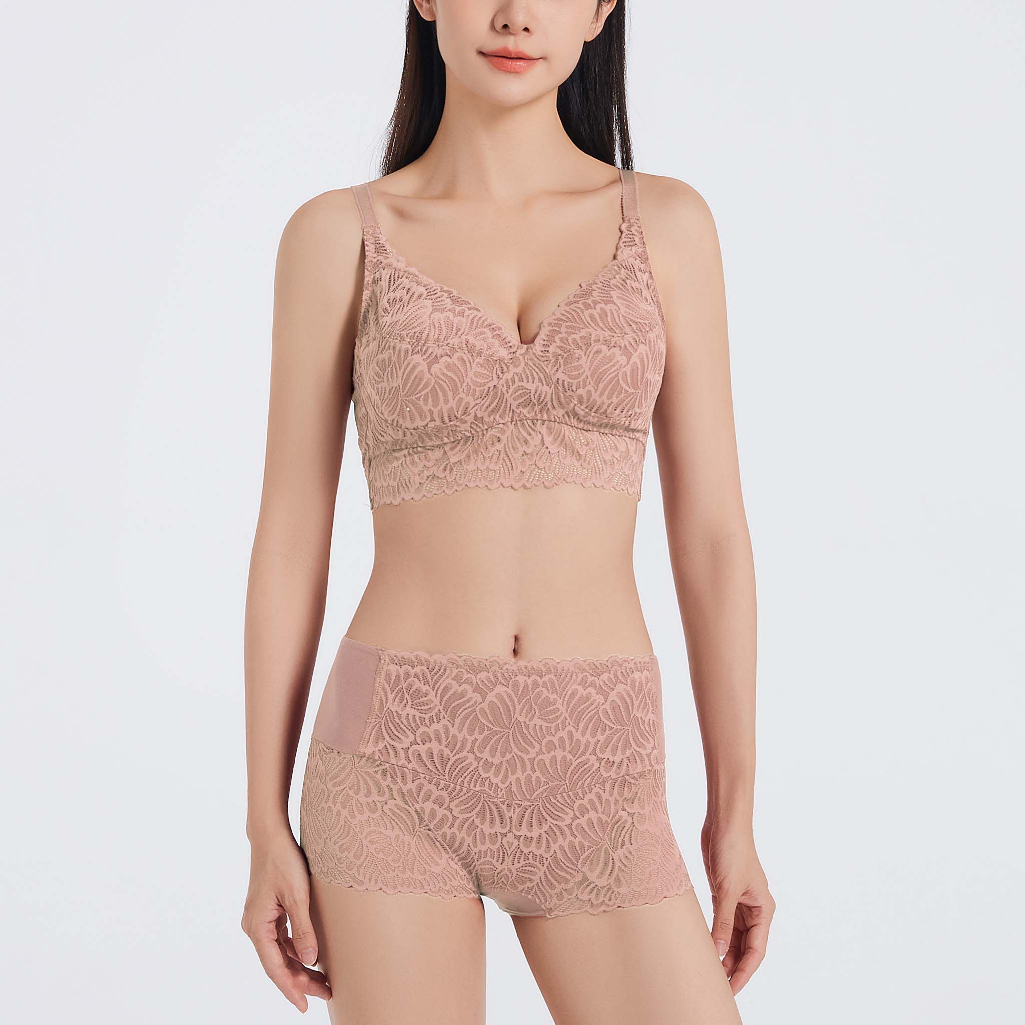 レーシーローレグショーツ<br>〈夏凪ダリア〉