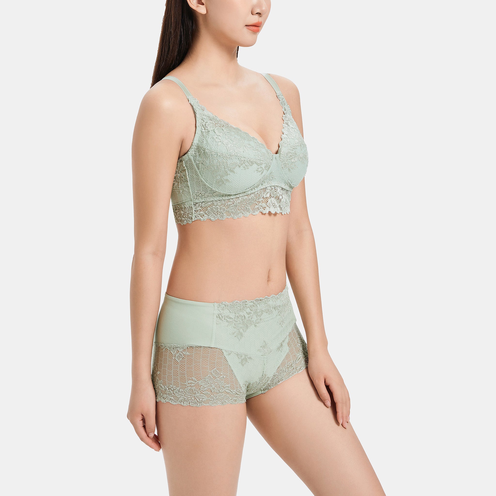 <30% OFF> <br>レーシーローレグショーツ〈ガーデニア〉