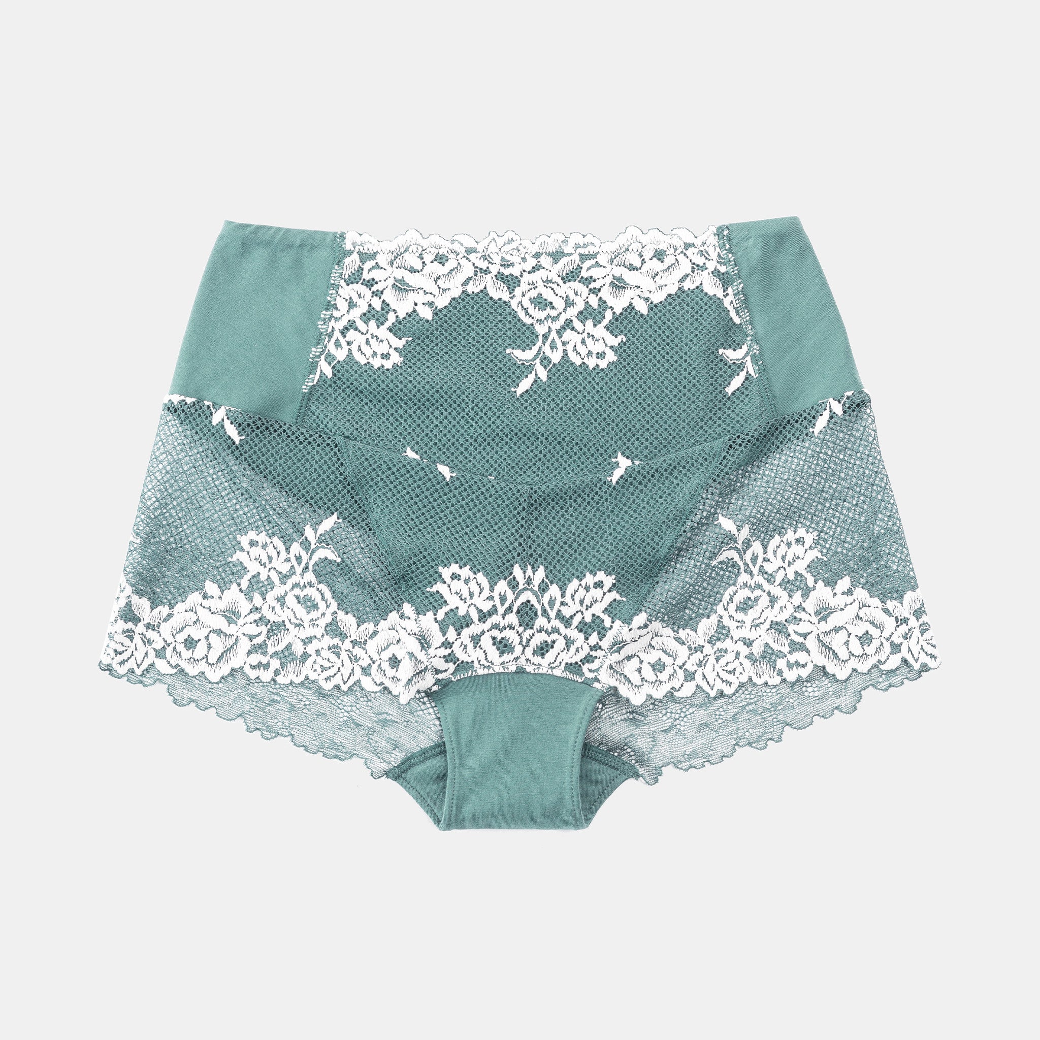 レーシーローレグショーツ〈ホワイトローズ〉