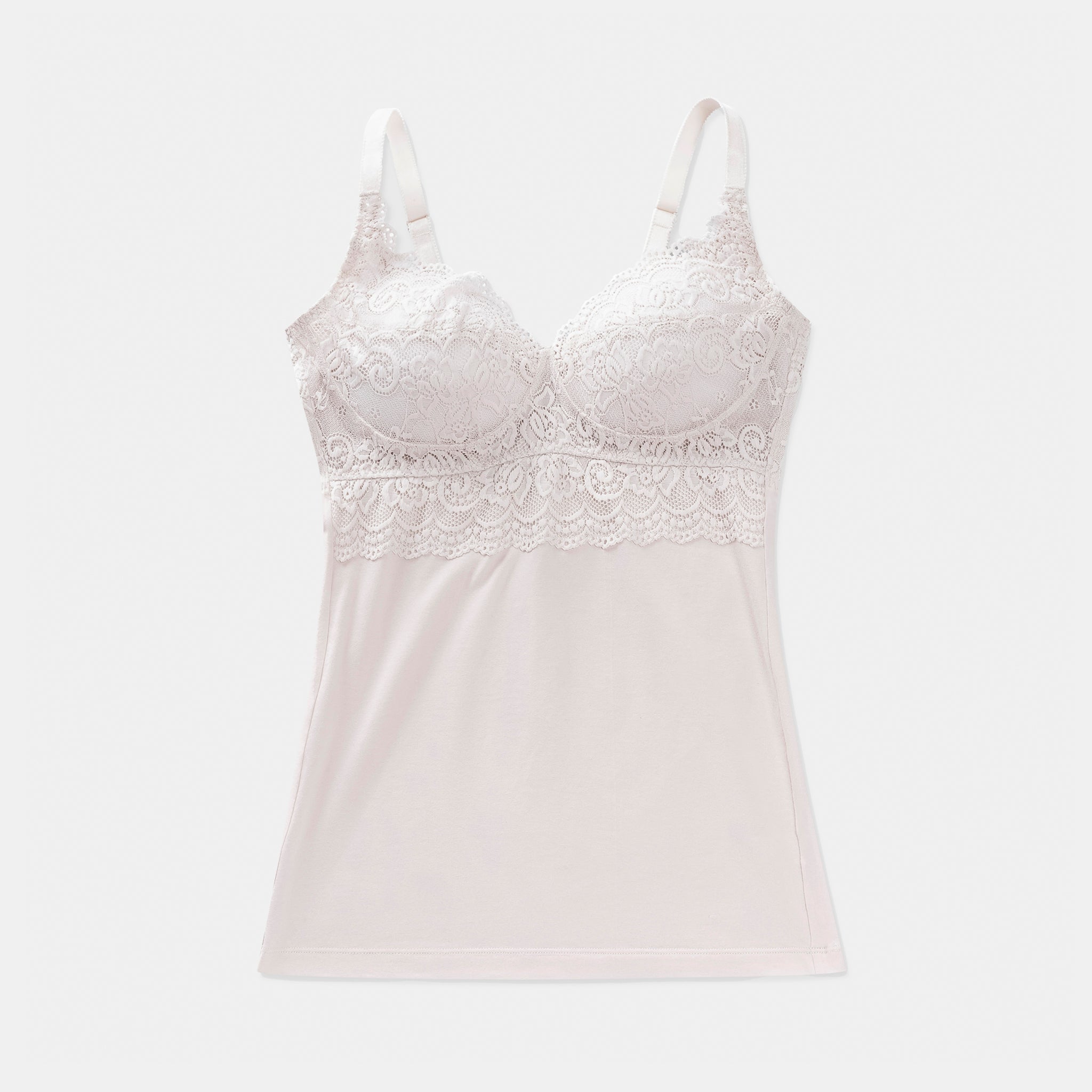 ノンワイヤーレーシーブラキャミ〈カンパニュラ〉