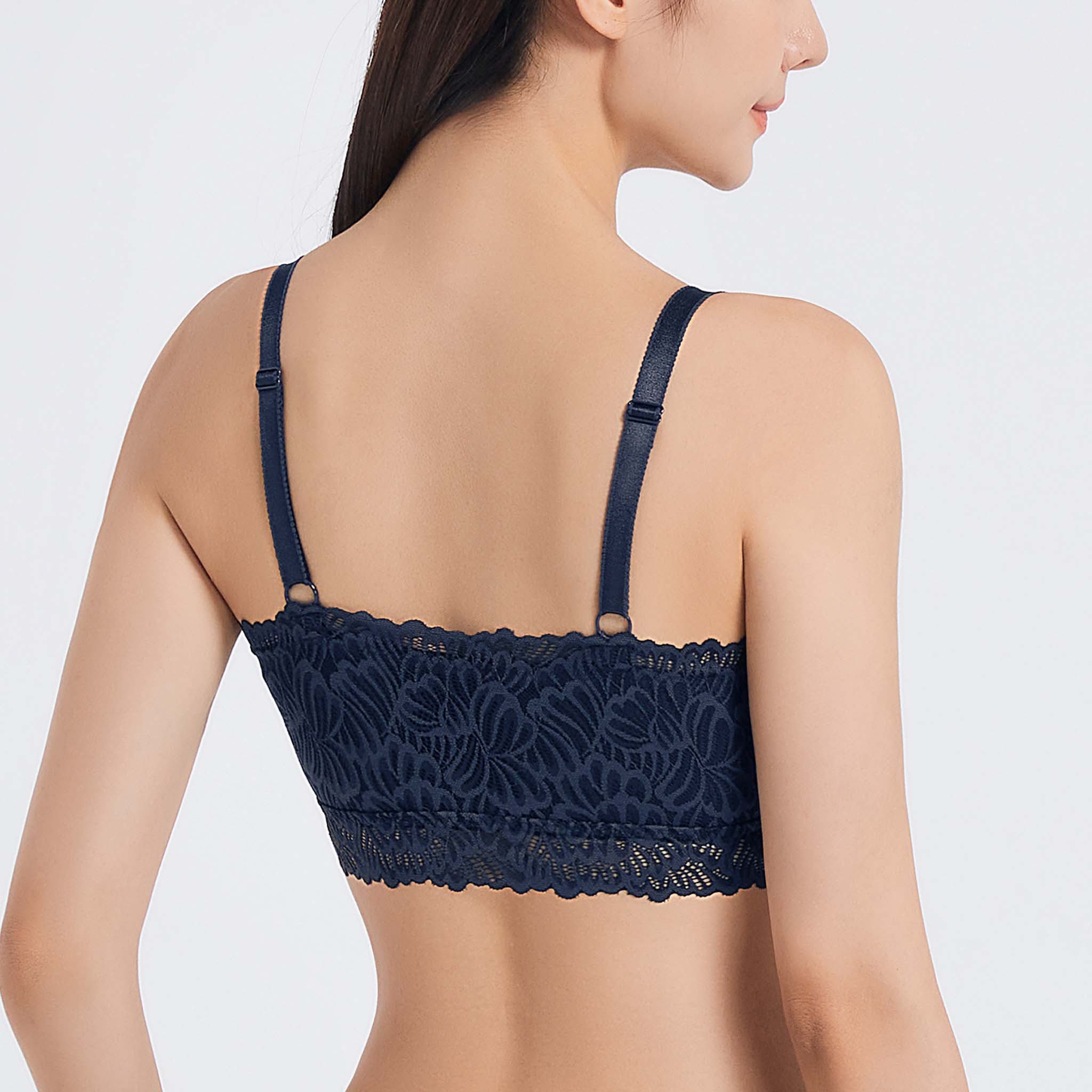 ノンワイヤーレーシーブラ<br>〈夏凪ダリア〉