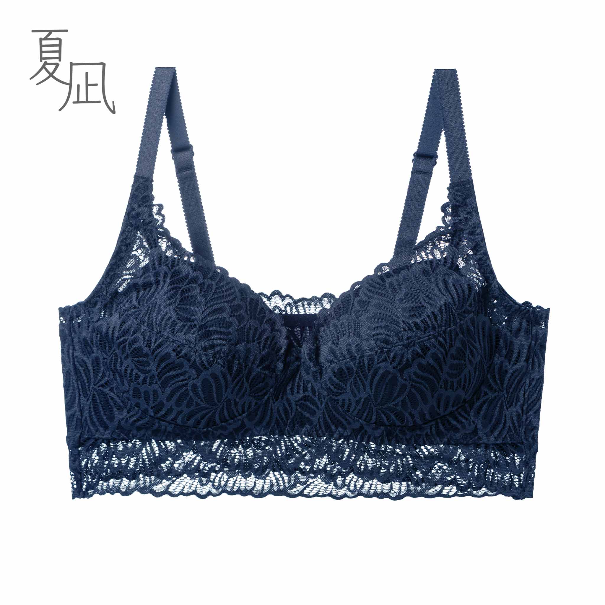 ノンワイヤーレーシーブラ<br>〈夏凪ダリア〉