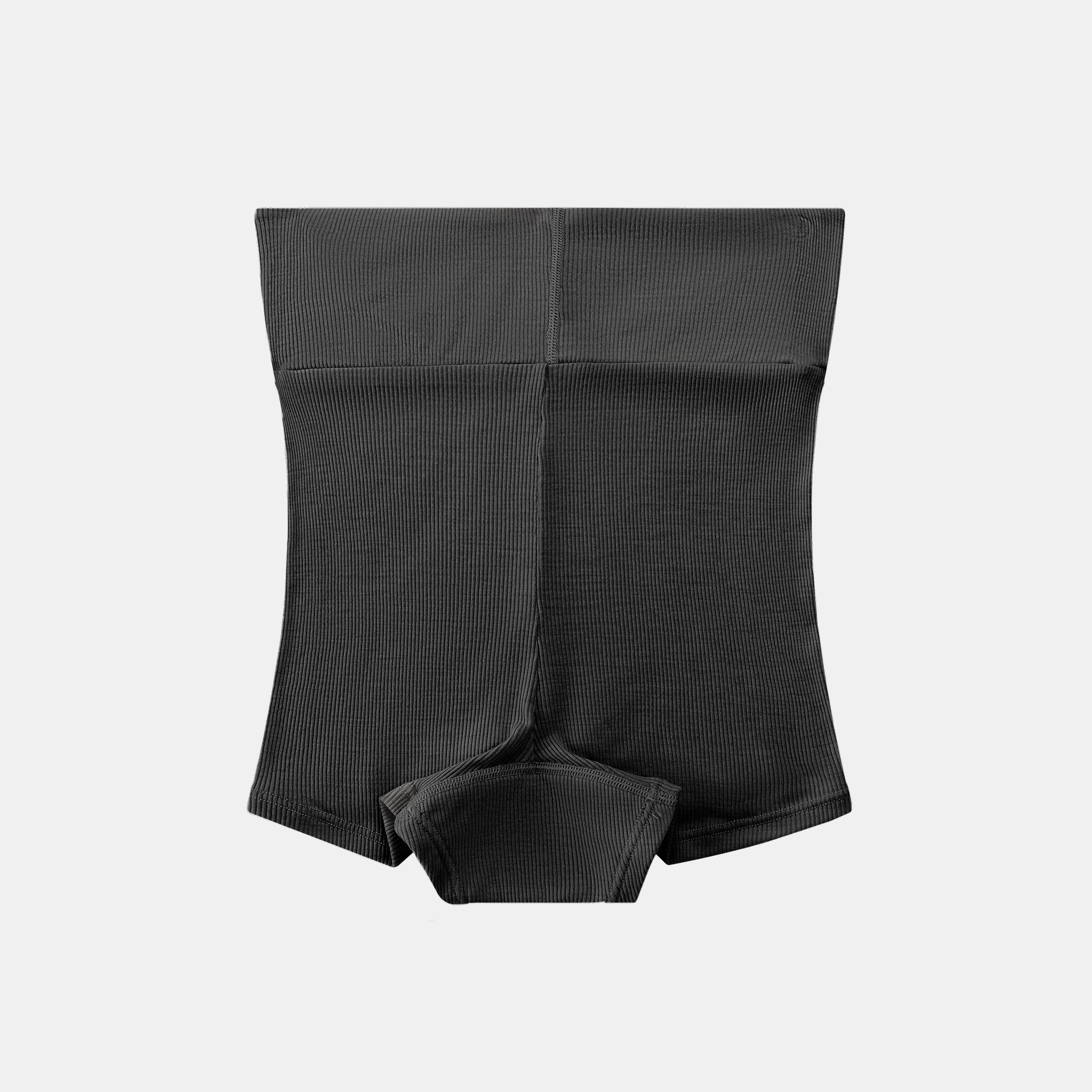 【luxe by mujyu】日本製メリノウール100%リブ ハイライズショーツ<br><span style="color: red;">今ならまとめ買いで10%OFF</span>