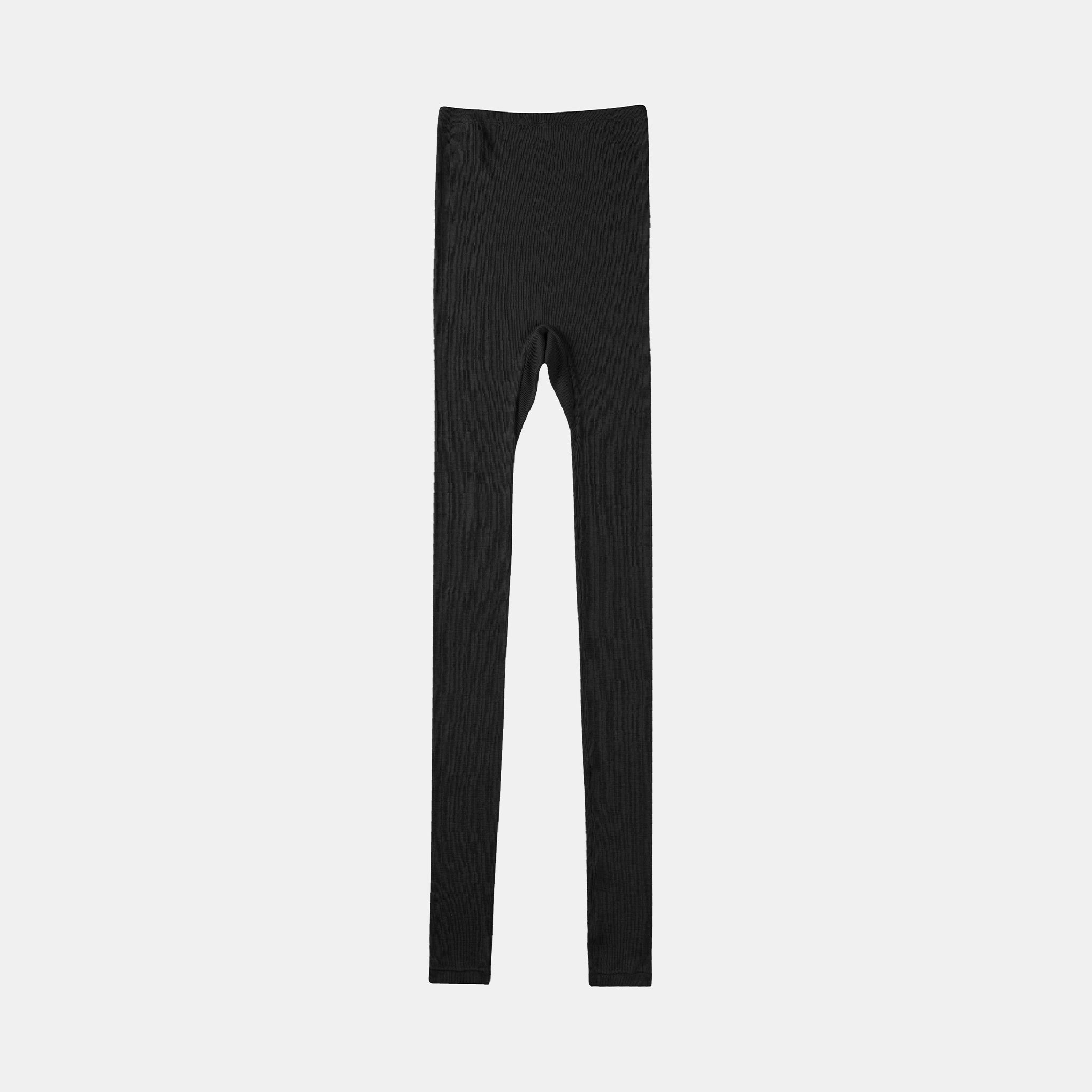 【luxe by mujyu】メリノウール100%リブ レギンス<br><span style="color: red;">今ならまとめ買いで5%OFF</span>