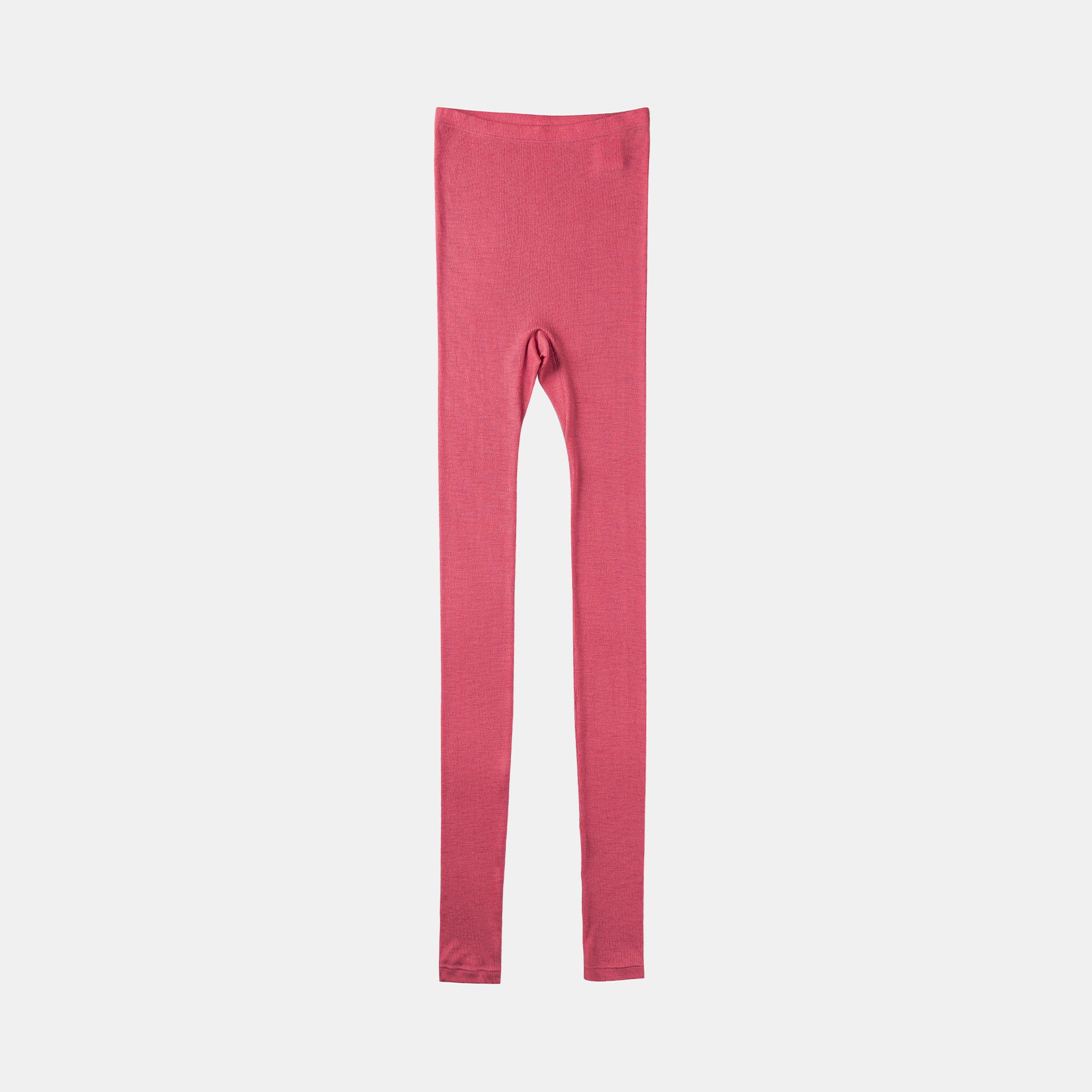 【luxe by mujyu】メリノウール100%リブ レギンス<br><span style="color: red;">今ならまとめ買いで5%OFF</span>