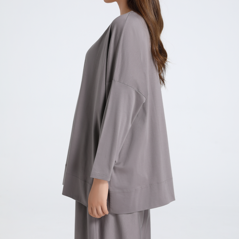 【50%OFF】<br>【luxe by mujyu】コットン100% ラウンジウエア トップス