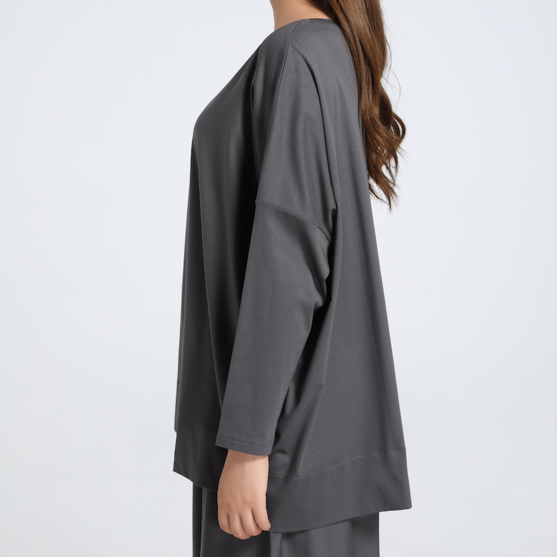 【50%OFF】<br>【luxe by mujyu】コットン100% ラウンジウエア トップス