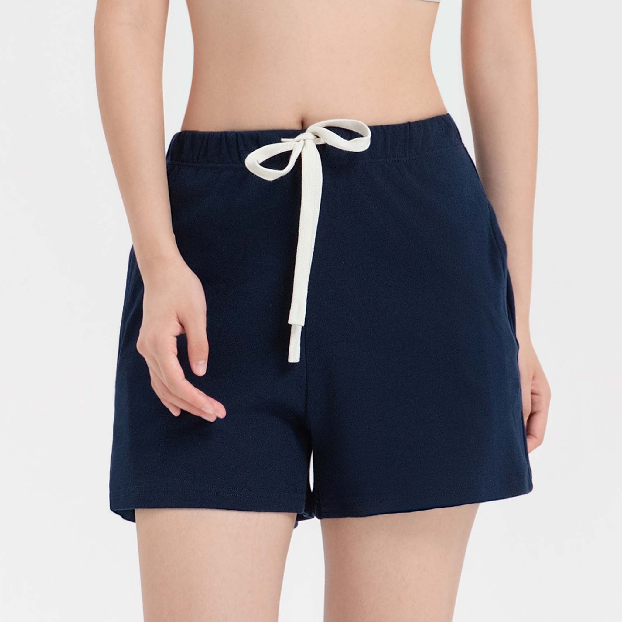 綿100% ショートパンツ＜夏凪ラウンジウェア＞
