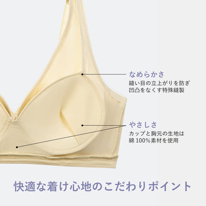 【MUJYU BASIC】ノンワイヤーブラレット
